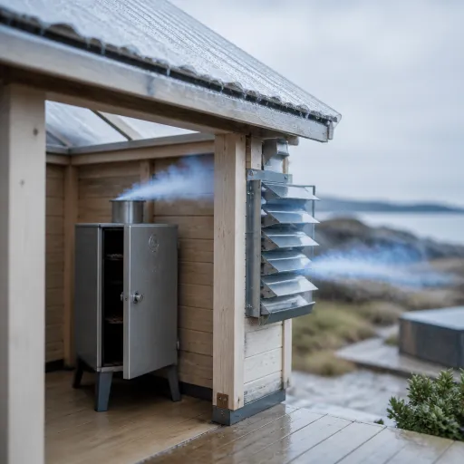Abri et ventilation : fumer sous la pluie sans étouffer la fumée bleue