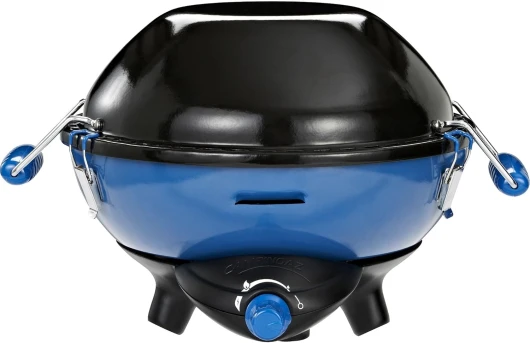 Campingaz Barbecue de fête, petit barbecue pour camping, festivals ou pique-nique, barbecue de camping avec options de cuisson flexibles, réchaud à gaz avec plaque de cuisson antiadhésive et support