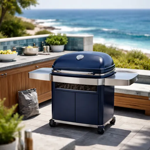 Barbecue à charbon haut de gamme : l’outil central d’une cuisine outdoor d’exception