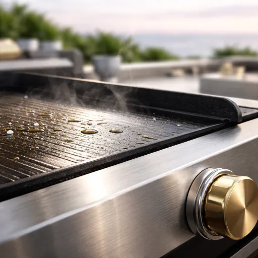 Plancha et barbecue de luxe : l’art de la cuisson haut de gamme en extérieur