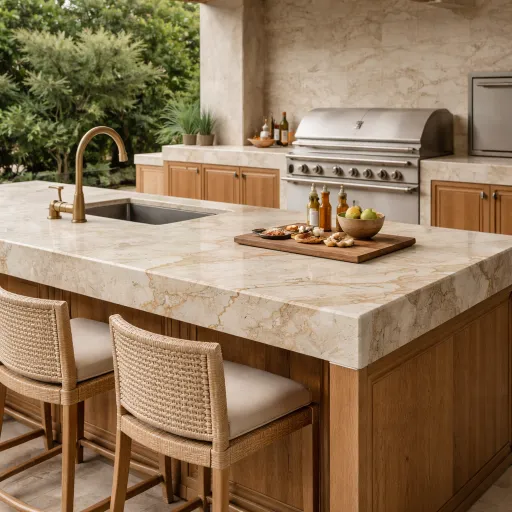 Idées d’aménagement de cuisine outdoor luxe pour un art de vivre haute couture