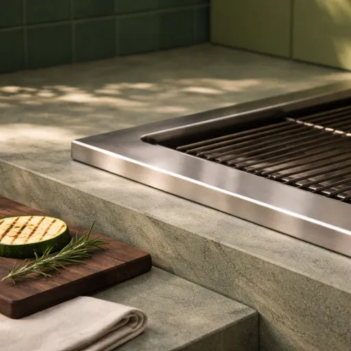 Réinventer sa cuisine extérieure avec barbecue intégré pour un art de vivre haut de gamme