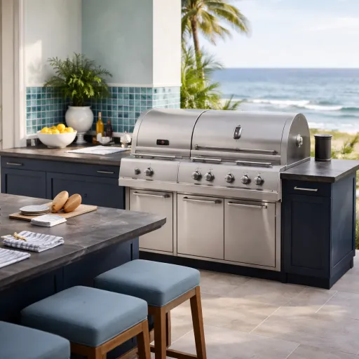 Le barbecue et fumoir combo premium : la pièce maîtresse d’une cuisine outdoor d’exception