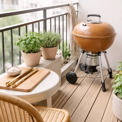 Quel barbecue premium choisir pour un balcon et un petit espace urbain