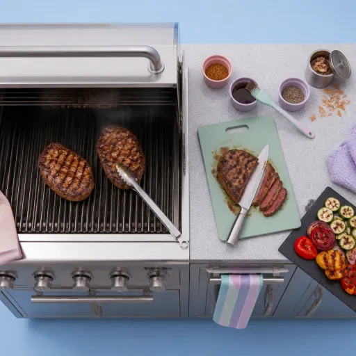Cuisine extérieure premium clé en main : l’expérience BBQ haute couture pour votre jardin terrasse