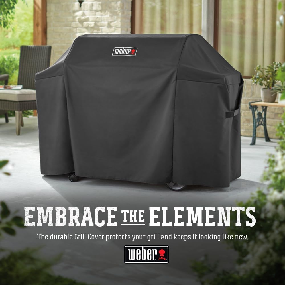Genesis II 400 Series Housse de Barbecue de qualité supérieure, Robuste et imperméable, s'adapte aux largeurs de Gril jusqu'à 165 cm