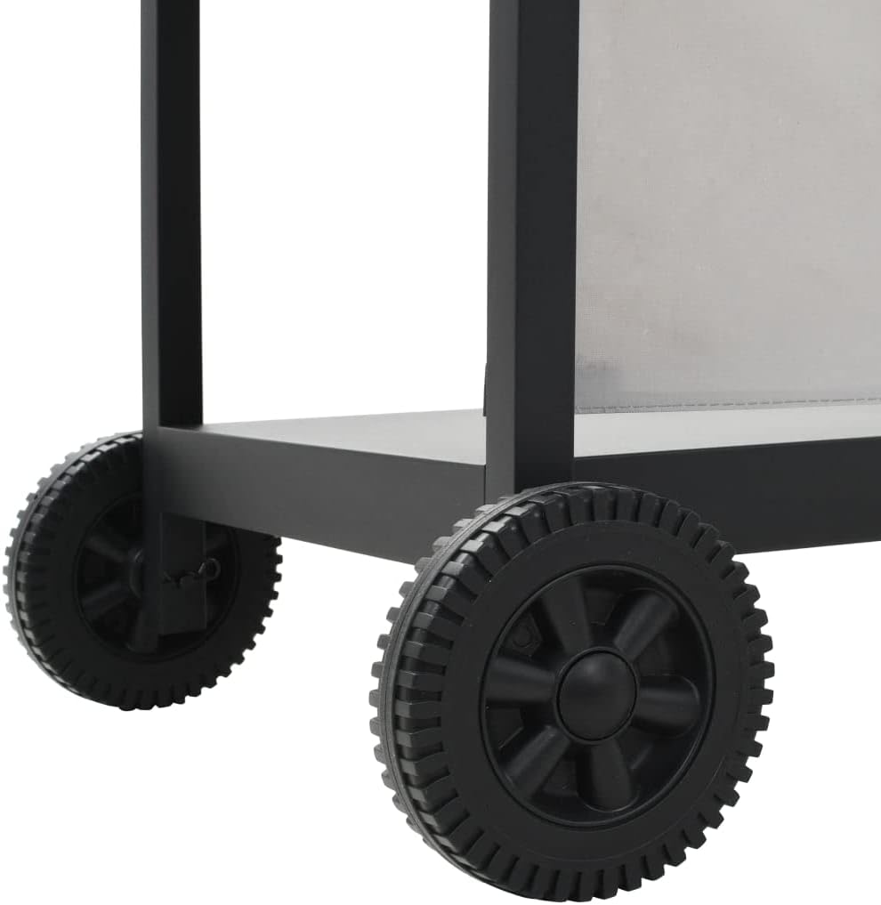 SKM Barbecue au gaz avec 6 Zones de Cuisson INOX Argenté, Weight:19.88 kg,44286
