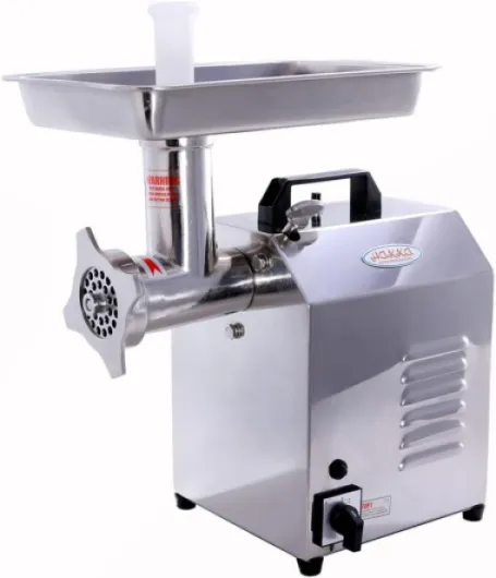Hakka Hachoir à Viande Professionnel, Hachoir à Viande n°12, 735W, 150kg/h, Robuste, électrique, Pour Saucisses, en Acier Inoxydable, pour Usage Industriel, Restaurant, Hôtel, Maison 150 kg/h