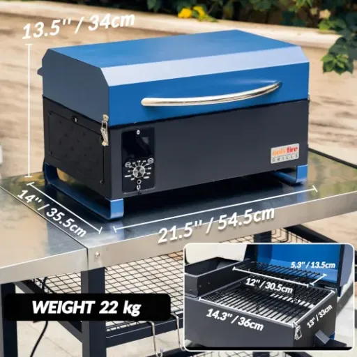 Test Onlyfire Barbecue à Granulés : un petit fumoir qui fait le job, mais pas pour les pressés