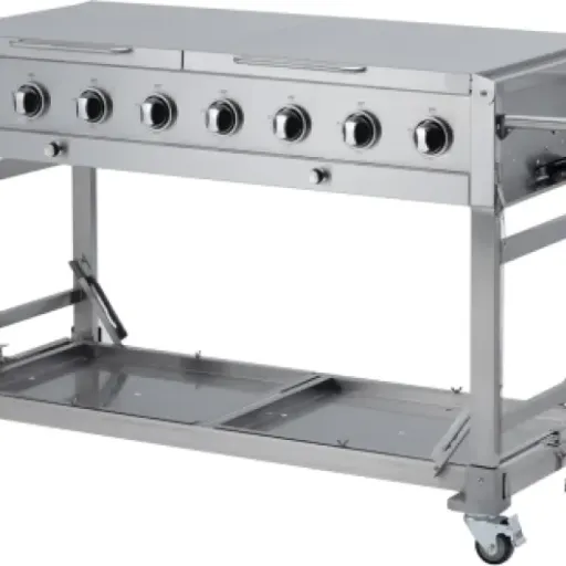Test METRO Professional 8 brûleurs : le gros barbecue de soirée pour ceux qui ont de la place