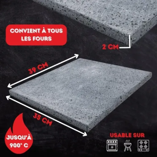 Test CUORELAVICO Pierre à Pizza : la dalle en lave qui change vraiment la cuisson maison