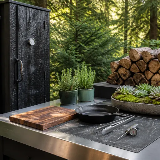 Cuisine d'été et smoker : aménager pour vraiment cuisiner, pas pour Instagram