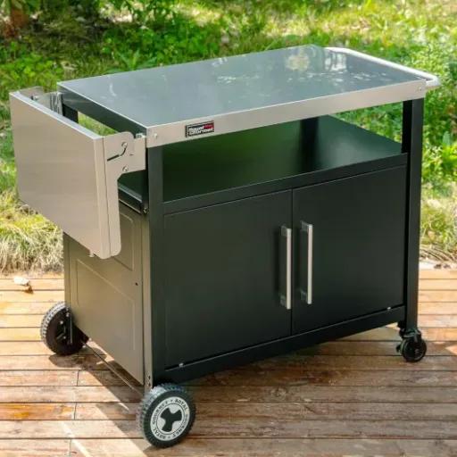 Test Royal Gourmet PC3403SE : le chariot de barbecue qui met un peu d’ordre sur la terrasse