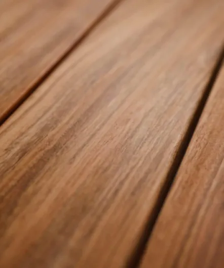 Planches de terrasse en jatoba, largeur 145 mm, épaisseur 21 mm (longueur 182 cm) 182cm Länge