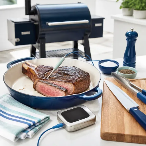 Côte de bœuf fumée puis snackée : le reverse sear qui ridiculise le four