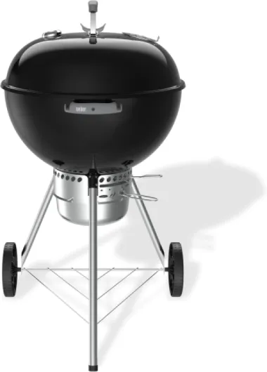 Original Kettle Premium barbecue à charbon 57 cm, support et roues/BBQ classique, finition émaillée résistante à la rouille, thermomètre, nettoyage One-Touch, surface de cuisson 2342 cm², noir Original Premium 2026 57cm