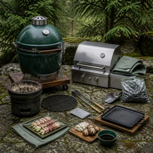 L’art du barbecue japonais : kamado, shichirin et grills d’exception pour l’outdoor premium
