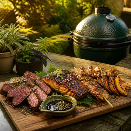 Kamado d’exception : l’art du barbecue japonais en céramique pour une cuisine outdoor haut de gamme
