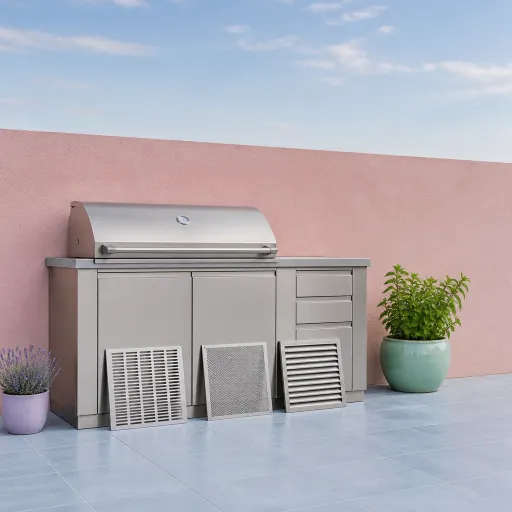 Bien choisir sa grille de ventilation pour une cuisine outdoor haut de gamme