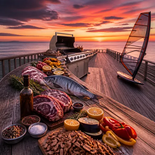 Quand la planche à voile inspire l’art du barbecue premium en plein air