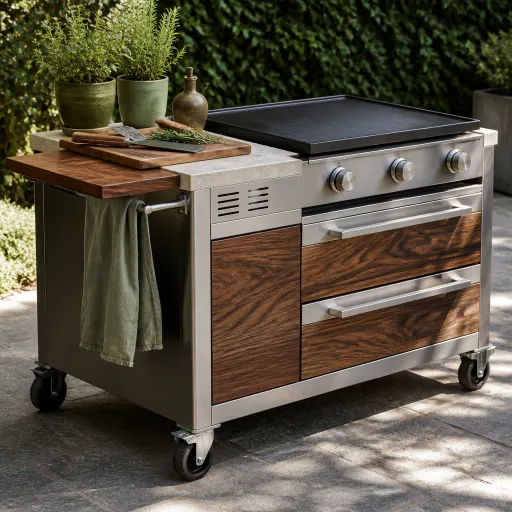 Quel chariot pour plancha choisir pour une cuisine outdoor vraiment premium